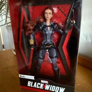 Barbie Black Widow Doll Marvel Limited Edition Signature Scarlett Johansson NRFB